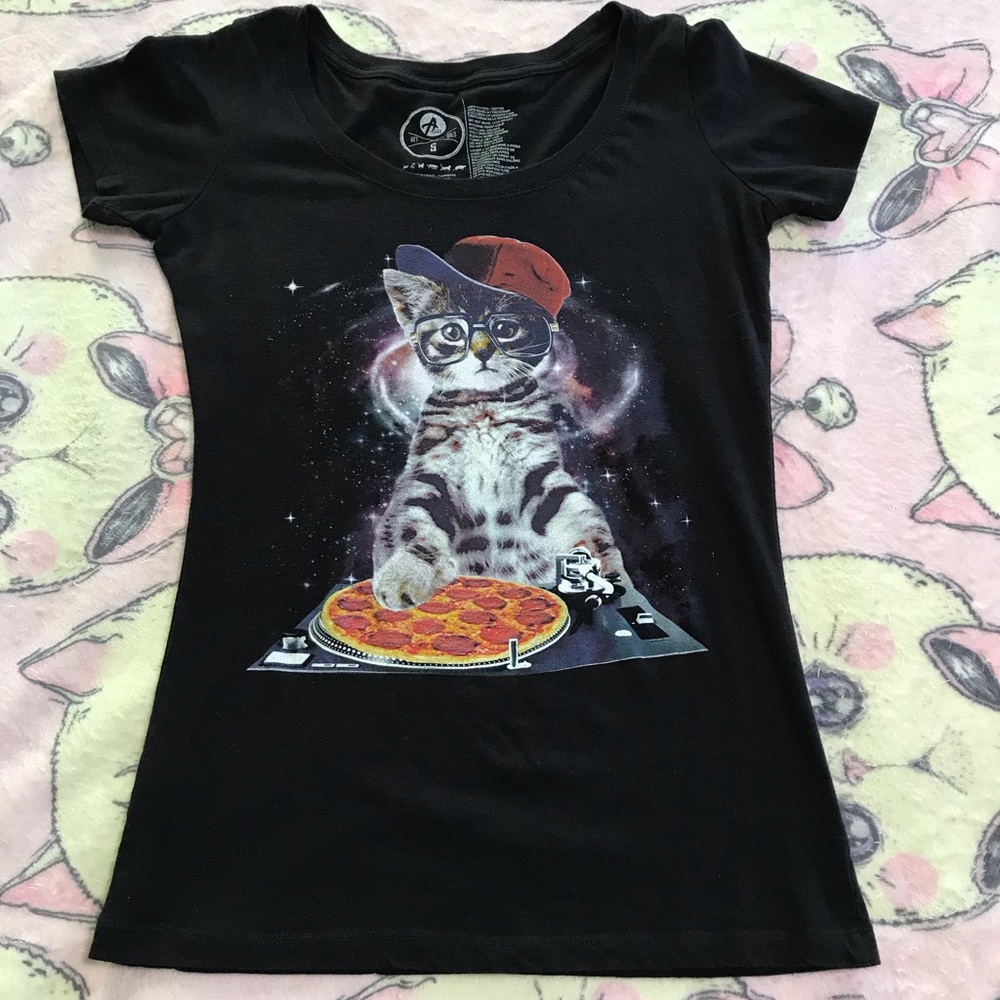 Get Wild DJ Kitty Tee